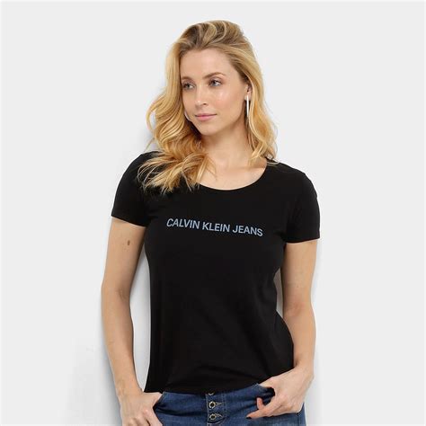 camiseta calvin klein feminina - roupa plus size feminina